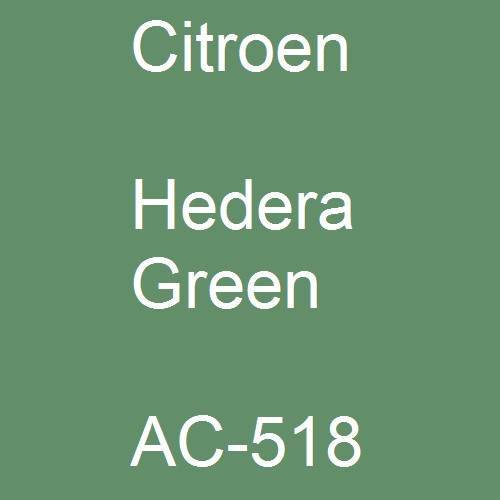 Citroen, Hedera Green, AC-518.